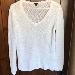 Talbots White Sweater